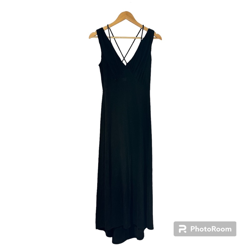 Free People‎ Beach Black Maxi Dress Size Medium